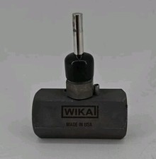 WIKA - 9698846 - 1/2" NPT Type 910.11 Hard Seat Needle Valve - 10000 psi