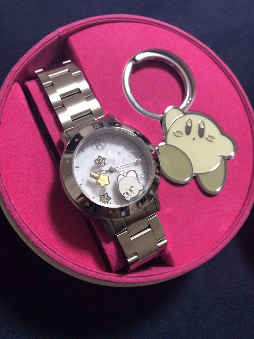 星のカービィ 25th Anniversary Watch Set Nintendo Kirby 25th Anniversary Wristwatch set Limited