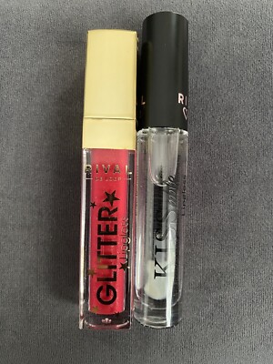 Rival De Loop Glitter Lipgloss & Kissable Lipgloss 01 Space For Success neu