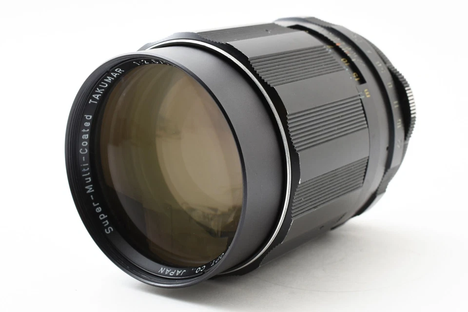 READ!  6 Elements PENTAX SMC TAKUMAR 135mm f/2.5 MF Lens w/ Hood From JAPAN - Image 4 of 4