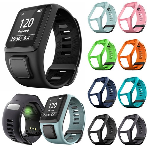 Per Tom Runner 2/3/Spark 3/Golfer 2 Silicone Orologio Cinturino Bande Strap  | eBay