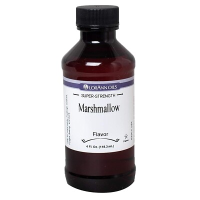 LorAnn Oils 4 oz Extracts & Flavoring Super Strength Marshmallow Flavor