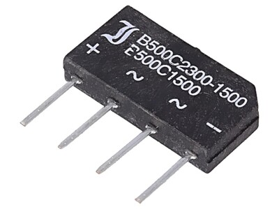 B500C1500A Brückengleichrichter: einphasig : 1kV If: 1,5A Ifsm: 50A DIOT