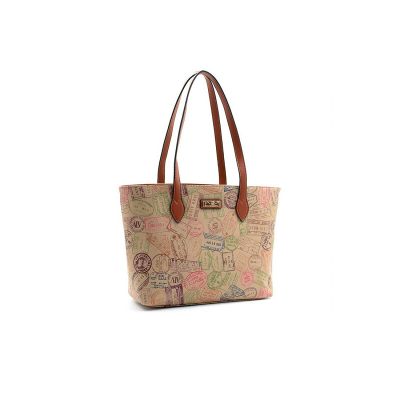 alviero martini borsa shopping passport safari denim borse bag