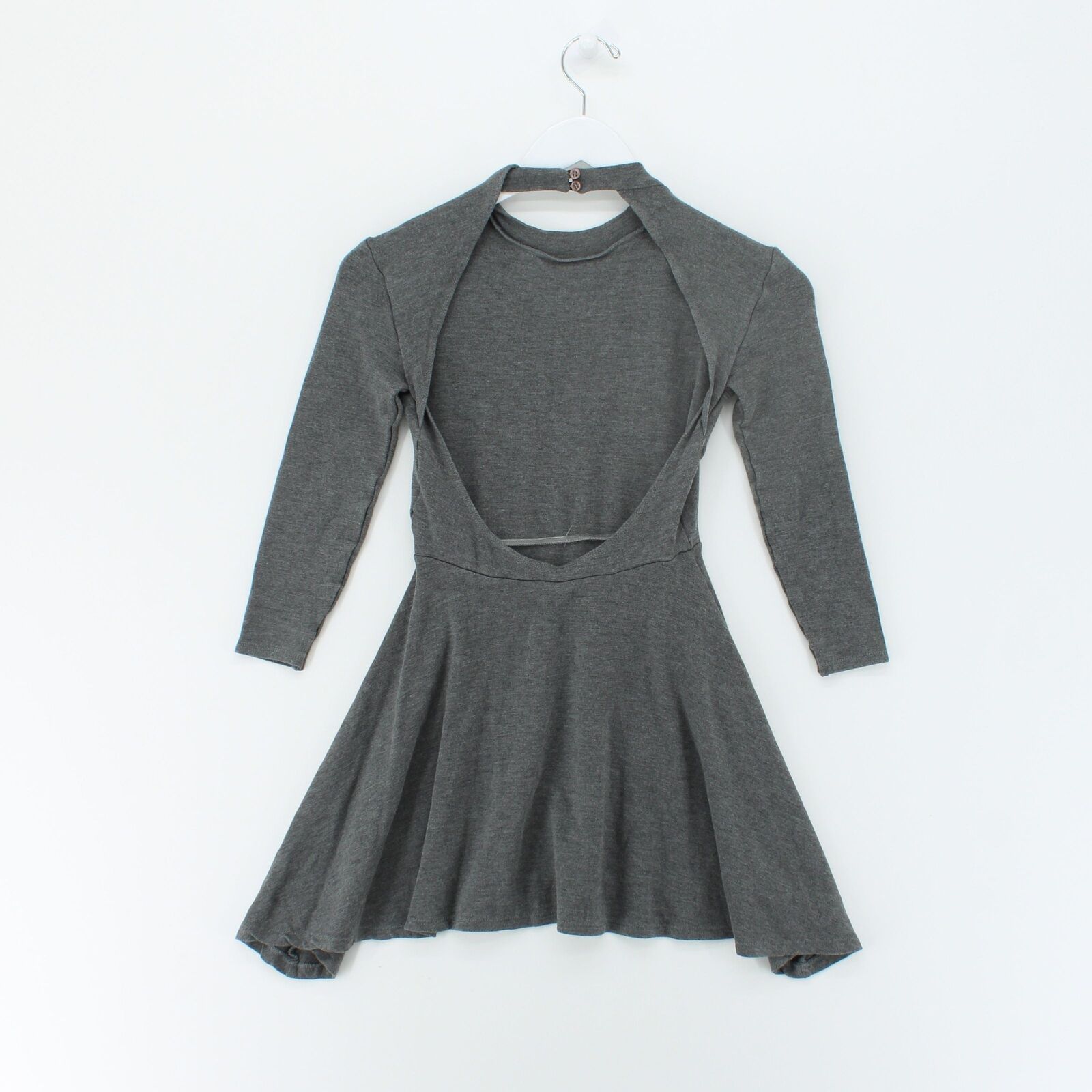 American Apparel Women's Mini Dress S Grey Viscos… - image 3