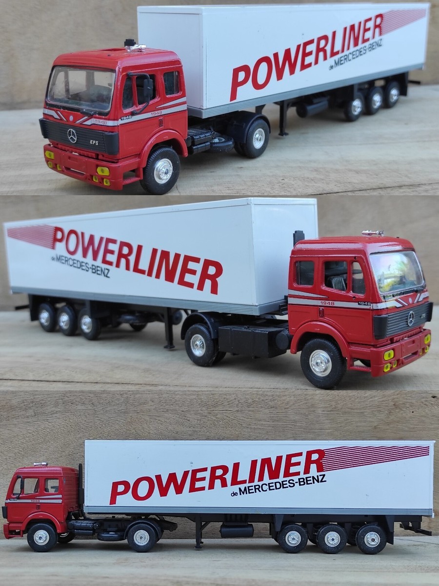 LBS ELIGOR CAMION MERCEDES EPS - PUB  VALEM  dépôt de Bondy 1 /43 EUR 30,00 - FR