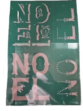 Ornate Noel Chalk Couture Transfer RETIRED