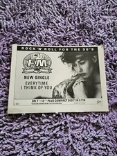 TPGM61 ADVERT 5X8 FM : 'EVERYTIME I THINK OF YOU' SINGLE