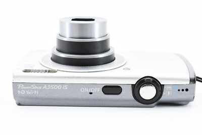 Canon PowerShot A3500 IS 5x Zoom Lens Digital Camera Silver Canon PowerShot A3500 IS 5x Zoom Lens Digital Camera Silver