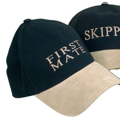 First Mate Segler erster Offizier Yachting Baseball-Segel-Cap Mütze Kappe NEU
