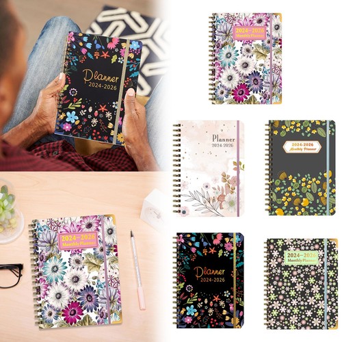 Monthly Planner 2024 2026 Planning Calendar Schedule Notepad English Schedule