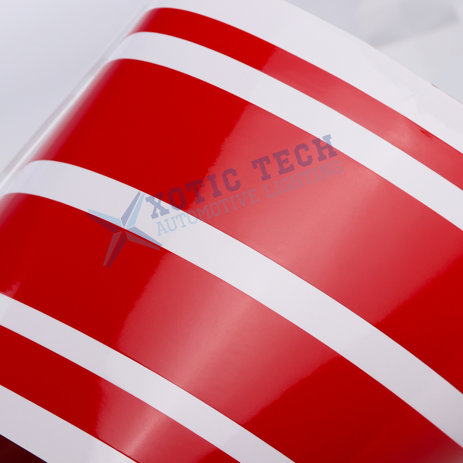 JDM Glossy Red Side Door Fender Decal Stripes Sticker For Mitsubishi