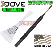 DOVE Mounting Solutions INSTALLATION KIT for the RMSc Optic Slide Sight Adapter