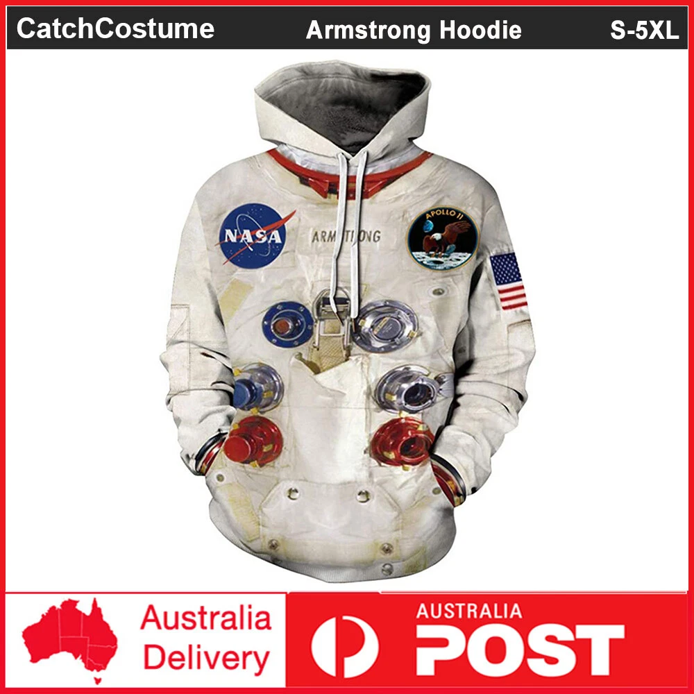 Nasa apollo hoodie top