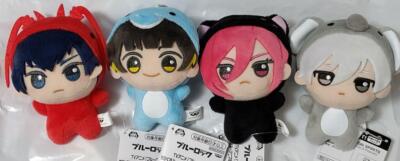 Blue Lock Chibi Animal Kigurumi ver.vol.1 Plush doll Mascot Full Complete Set