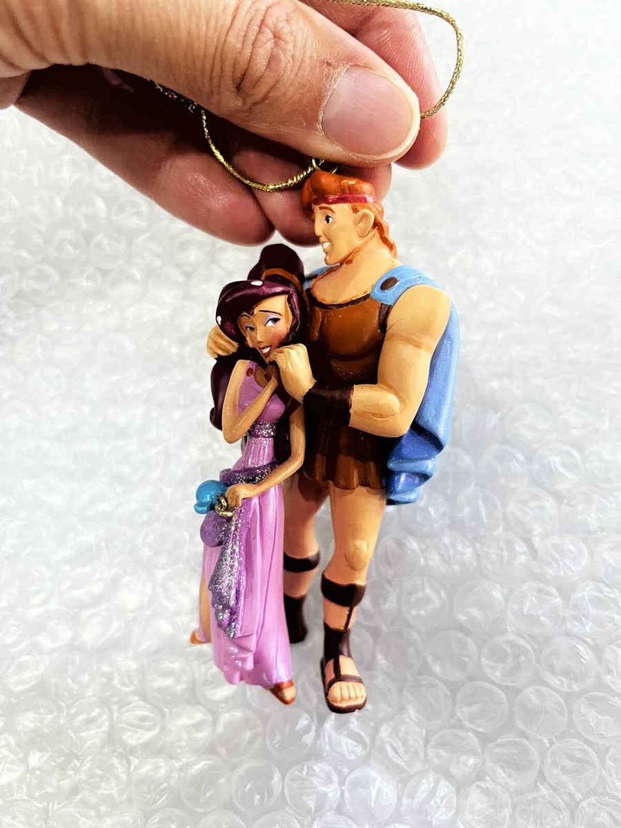 Hercules Megara Meg Vintage Disney Parks Ornament W/ Dangle Mickey