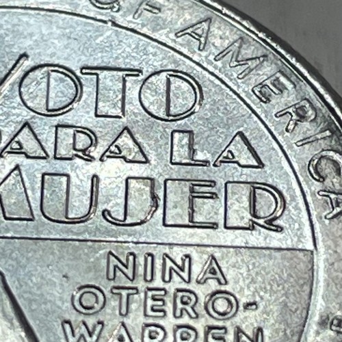 2022 P Nina Otero-Warren Quarter BU Triple Early Stage Die Break Error 9969 - Picture 4 of 8