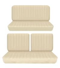 Fits 1966 Oldsmobile dynamic 88 convertible Front 50-50 top and Rear seat covers