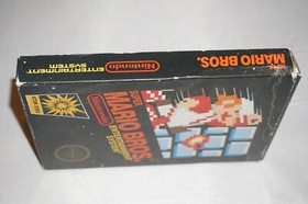 Super Mario Bros HANGTAB (Nintendo NES) Complete in Box CIB #2