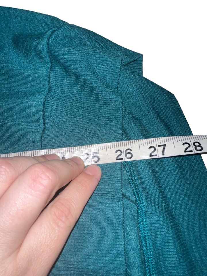 Beyond Yoga Saturday Oversized Pullover Sweatshirt Sz L Turquoise Teal