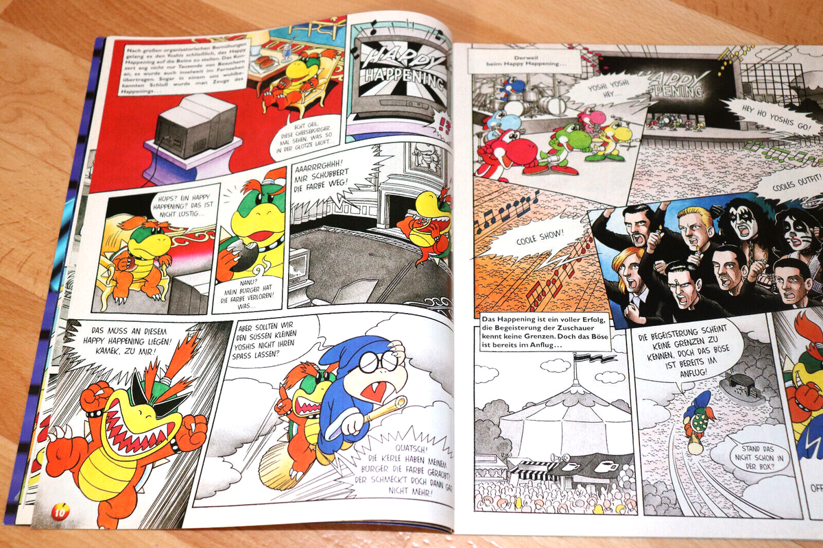 1998 Vintage Nintendo 64 Yoshi's Story Extremely Rare Comic