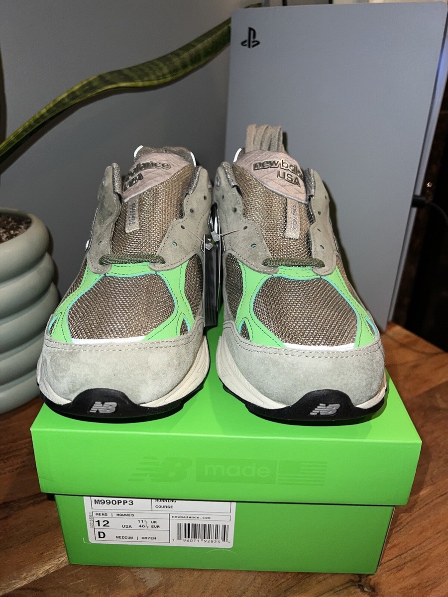 New Balance x Patta 990v3 Made in USA Olive M990PP3 Size 12 New Balance x Patta 990v3 Made in USA Olive M990PP3 Size 12