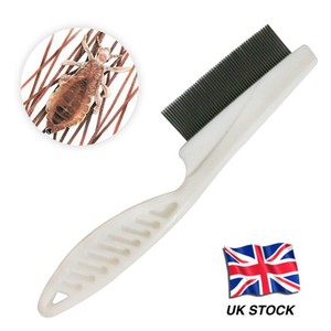 Extra Fine Nit Hair Comb Head Lice Eggs Larvae Removal Comfort