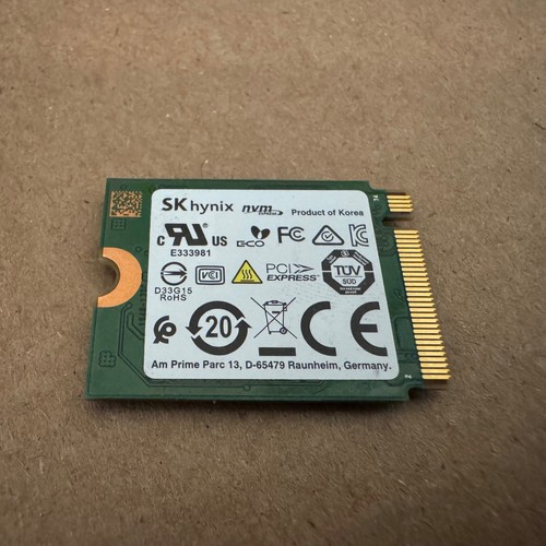 SK Hynix BC511 256GB NVMe M.2 SSD Solid State Drive Storage *ReFormated ExFAT* - Afbeelding 3 van 4