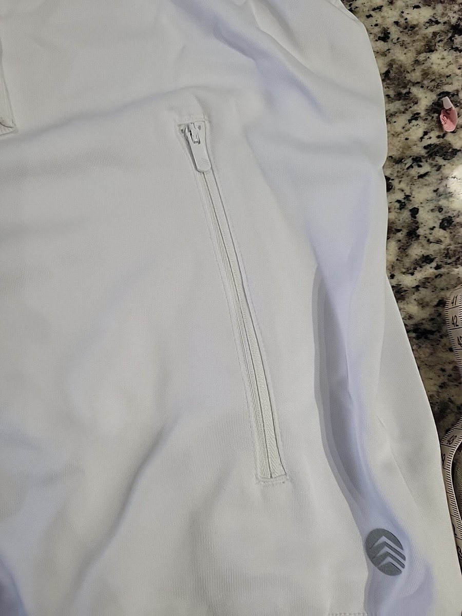NWT Solaris Men's 4XT Collar Tracksuit Jacket White Stripe NWT Solaris Men's 4XT Collar Tracksuit Jacket White Stripe