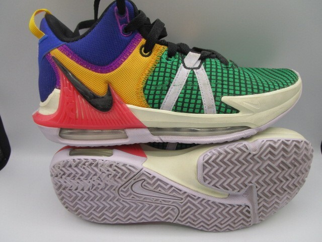 Nike LeBron Witness 7 DM1123-501 Multicolor Basketball Shoes Men\'s Size 17 Nike LeBron Witness 7 Multi-Color DM1123-501 Mens Basketball  main image 3