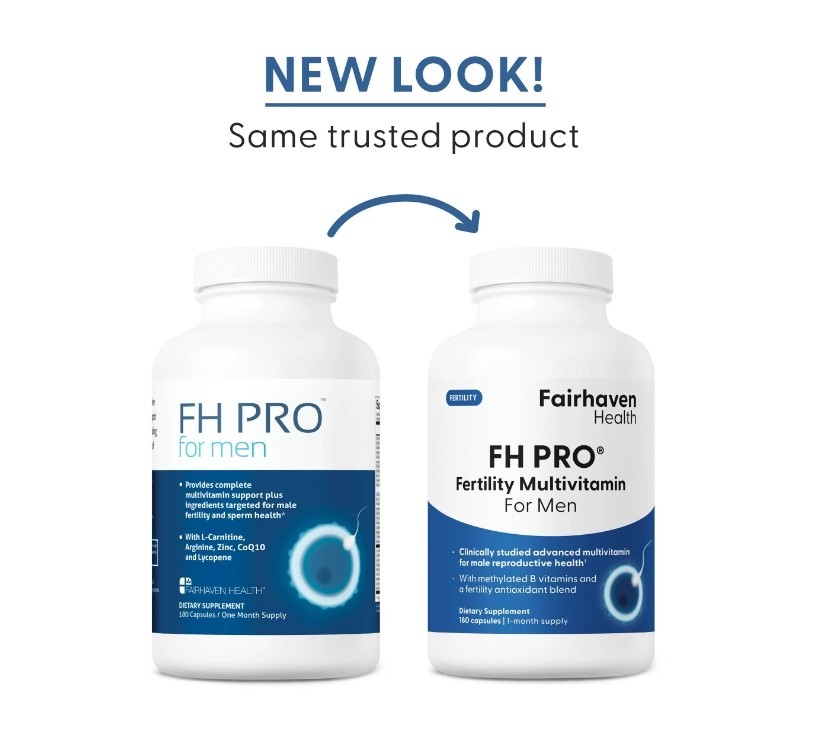 fertil pro men + l-carnitine FH Pro for Men, 3 PACK, 180 Capsules (540 total), Multivitamin + Male  Fertility