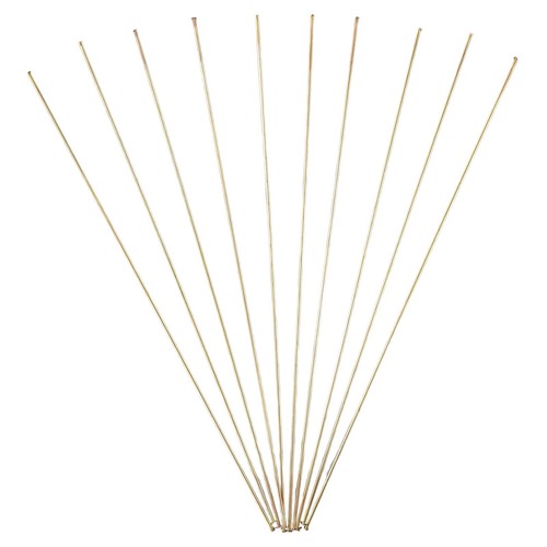10-Pack Brass Brazing Rods – H21 Alloy, 1.6mm X 250mm, Low Temperature Wire For Copper, Iron, Steel Welding, With Solder Powder, For Gas Torch