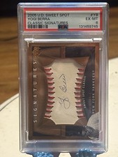 2005 Upper Deck Sweet Spot Classic - Sweet Spot Signatures Yogi Berra #YB (AU)