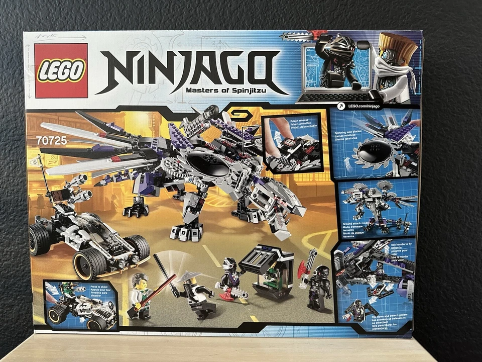 Brand New & Sealed LEGO NINJAGO: Nindroid Mechdragon (70725) - Image 2 of 4