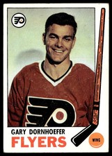 1968-69 Topps Hockey Card Gary Dornhoefer Philadelphia Flyers #94 EX