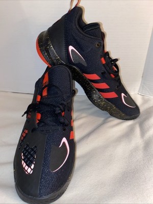 Adidas Pro 2021 GY2865  Basketball Black And Red Shoes Sneakers Men s Sz 11