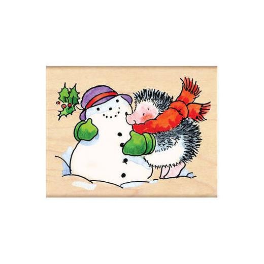 Penny Black Wood Mounted Rubber Stamp - You Make Me Blush! 3758J