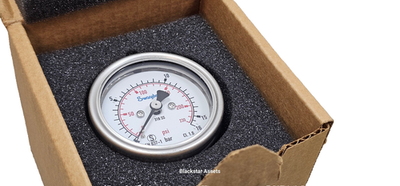 #ad #ad New Swagelok PGI 63S BG16 BAQX 16Bar 1 4quot; Safety Pressure Gauge $124.99