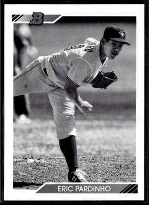 2020 Bowman Heritage #BHP-135 Eric Pardinho Prospects Black & White