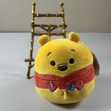 Squishmallows Winnie the Pooh 100 Years Pooh Bear with Butterflies 7 Inch New
