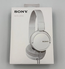 Sony MDR-ZX110 White Headphones Brand New Wired