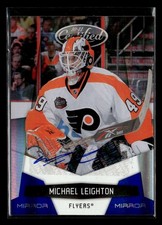 2010-11 Panini Certified Michael Leighton #110 Auto Blue /50 TV1014