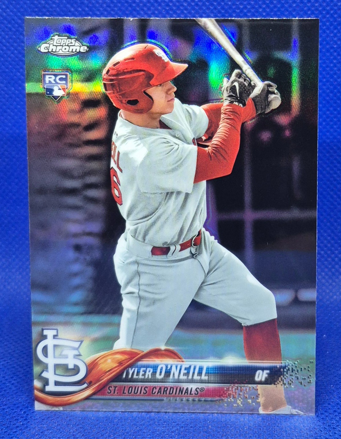 2018 Topps Chrome Tyler O'Neill Rookie Refractor RC #35