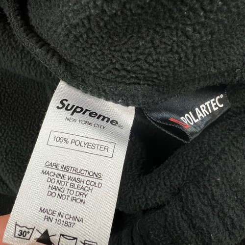 Supreme Black Polartec Harrington Jacket - Afbeelding 4 van 4