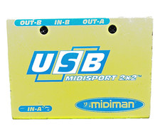 Midiman Midisport 2x2 USB MIDI Interface For ...