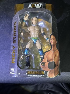 AEW Ricky Starks action figure Series 9 Unrivaled #75 Wrestling Action Figure