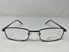METALFLEX #ZZ GUNMETAL 49-18-135 Metal  Full Rim Eyeglasses Frame HF86