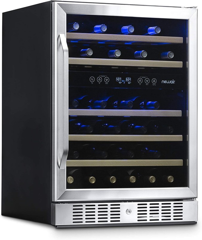 NewAir Undercounter Wine Fridge - Highly rated Buy It For Life recommendation