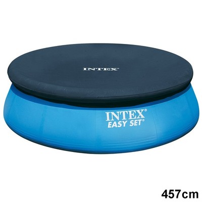 INTEX Abdeckplane für Easy Quick-Up Pools 457 cm Poolabdeckung 28023 B-Ware