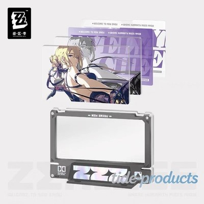 Official Zenless Zone Zero Mindscape Cinema Evelyn Acrylic Stand Frame Card Set